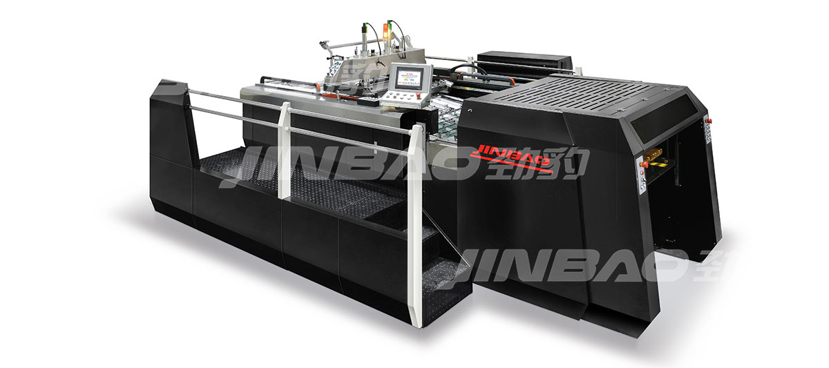 Khyati Traders showroom floor with printing and packaging machines