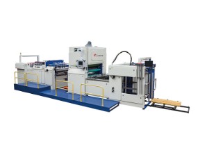 Film Laminator with Flying Knife machine